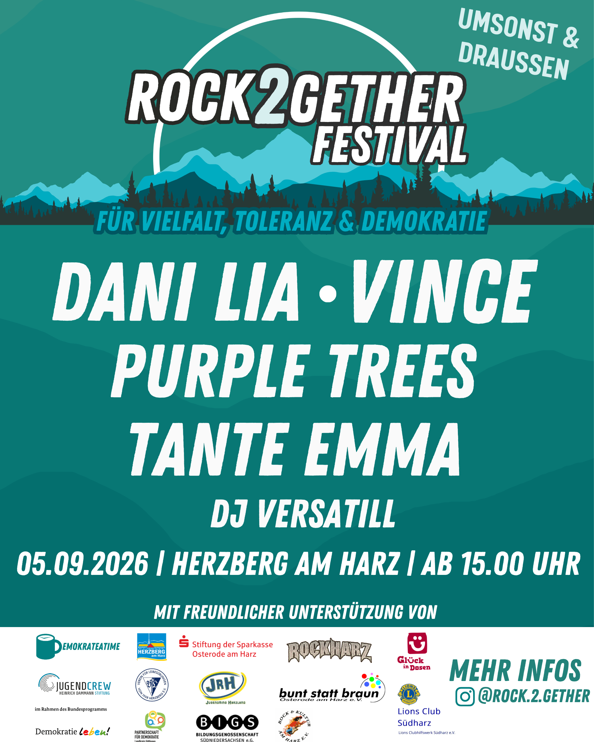 ROCK2GETHER2026 Instagram Beitrag